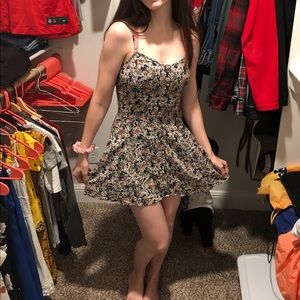 American Eagle floral mini dress